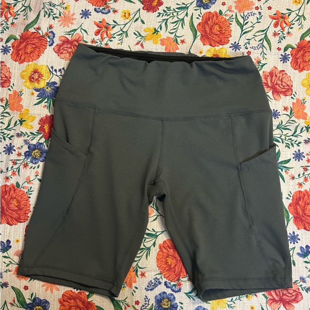 Women's Dark Gray Athletic Shorts